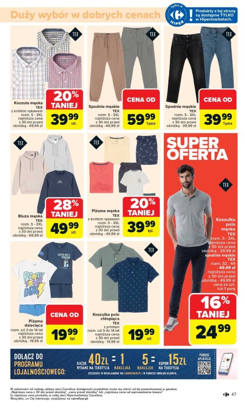 Carrefour - gazetka promocyjna Gazetka Carrefour od poniedziałku  do soboty 07.06 - strona 49