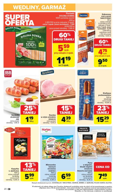 Carrefour - gazetka promocyjna Gazetka Carrefour od poniedziałku  do soboty 07.06 - strona 22