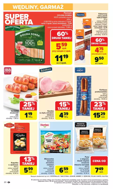 Carrefour - gazetka promocyjna Gazetka Carrefour od poniedziałku  do soboty 07.06 - strona 22