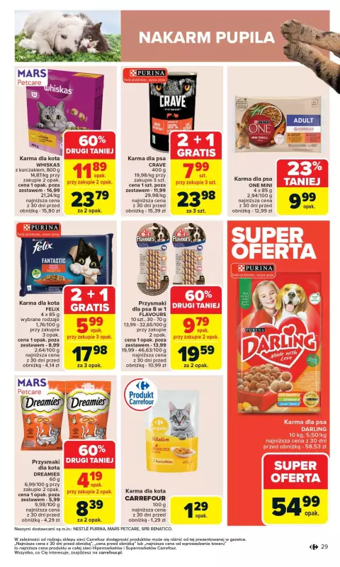 Carrefour - gazetka promocyjna Gazetka Carrefour od poniedziałku  do soboty 07.06 - strona 31