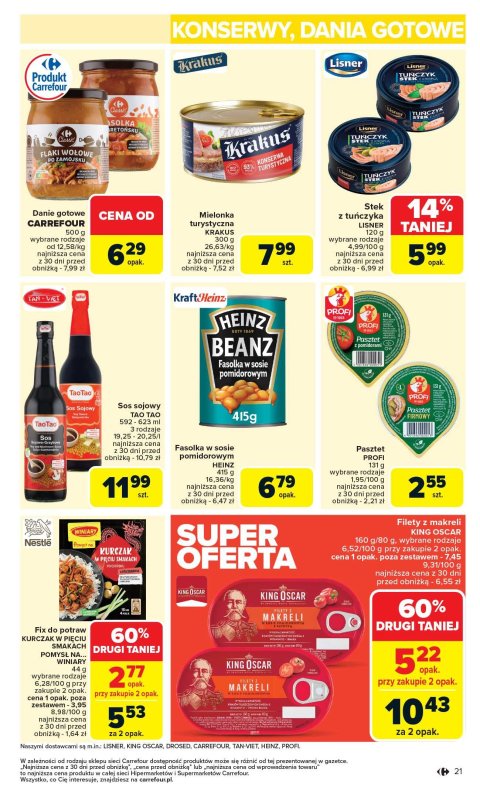 Carrefour - gazetka promocyjna Gazetka Carrefour od poniedziałku  do soboty 07.06 - strona 23