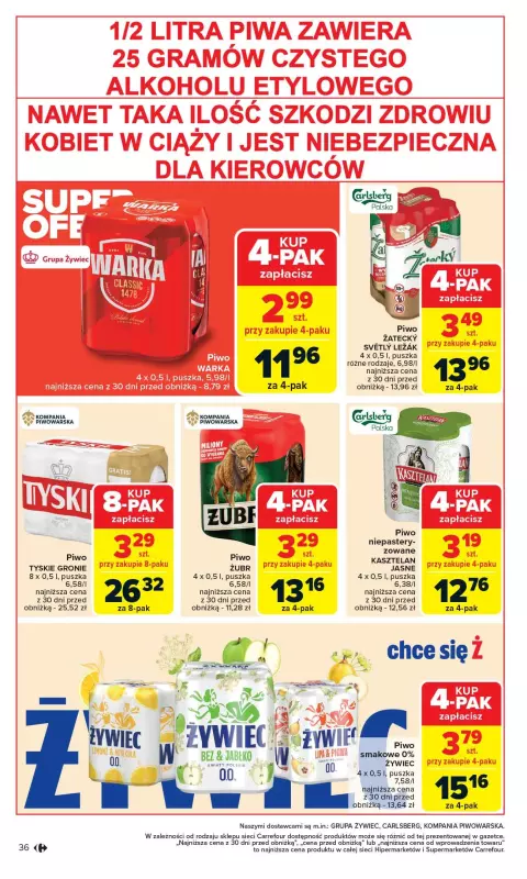 Carrefour - gazetka promocyjna Gazetka Carrefour od poniedziałku  do soboty 07.06 - strona 38