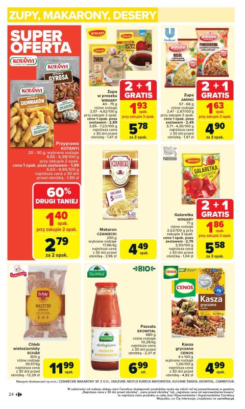 Carrefour - gazetka promocyjna Gazetka Carrefour od poniedziałku  do soboty 07.06 - strona 26