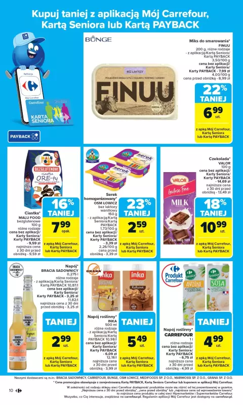 Carrefour - gazetka promocyjna Gazetka Carrefour od poniedziałku  do soboty 07.06 - strona 12