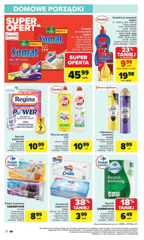 Carrefour - gazetka promocyjna Gazetka Carrefour od poniedziałku  do soboty 07.06 - strona 34