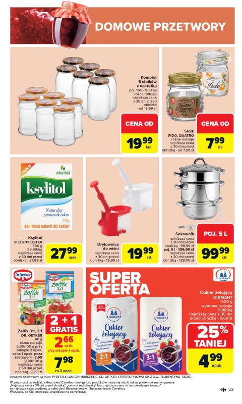 Carrefour - gazetka promocyjna Gazetka Carrefour od poniedziałku  do soboty 07.06 - strona 25