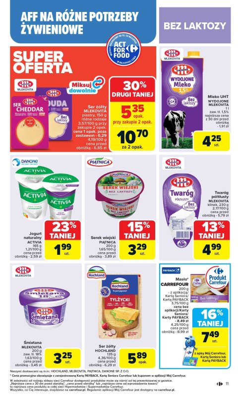 Carrefour - gazetka promocyjna Gazetka Carrefour od poniedziałku od poniedziałku 02.06 do soboty 07.06 - strona 13