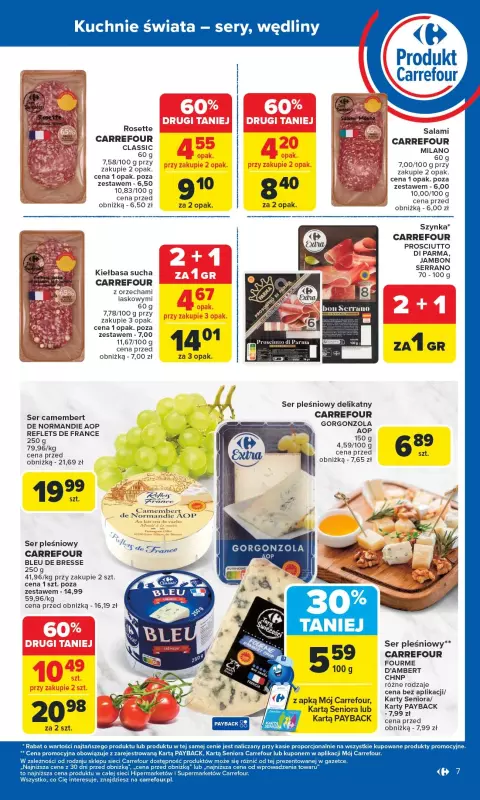 Carrefour - gazetka promocyjna Gazetka Produkt Carrefour od poniedziałku  do soboty 14.06 - strona 7