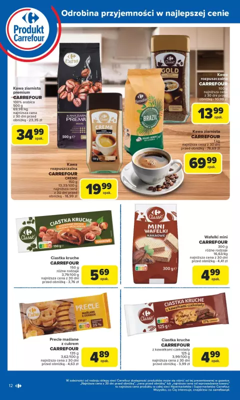 Carrefour - gazetka promocyjna Gazetka Produkt Carrefour od poniedziałku  do soboty 14.06 - strona 12