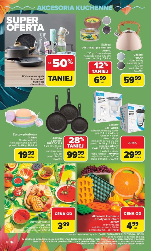 Carrefour - gazetka promocyjna Gazetka Lato bliskie, ceny niskie  do soboty 21.06 - strona 8