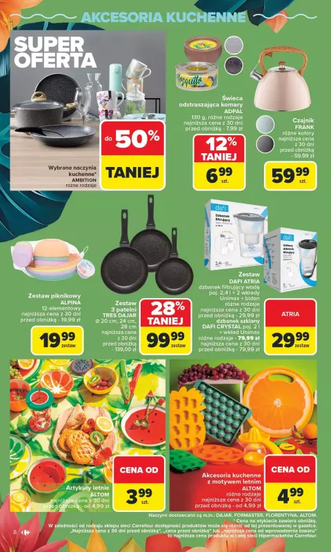 Carrefour - gazetka promocyjna Gazetka Lato bliskie, ceny niskie  do soboty 21.06 - strona 8