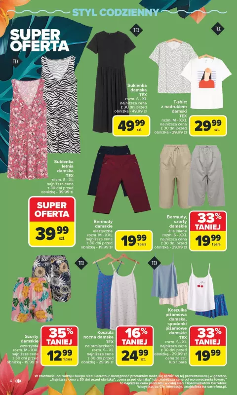 Carrefour - gazetka promocyjna Gazetka Lato bliskie, ceny niskie  do soboty 21.06 - strona 4