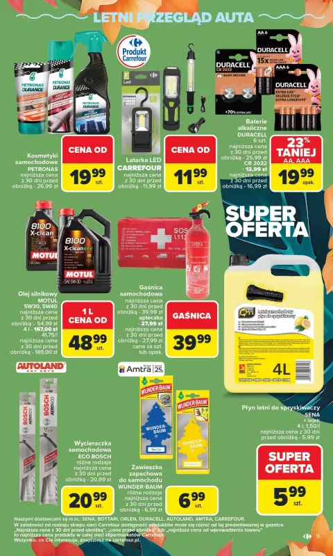 Carrefour - gazetka promocyjna Gazetka Lato bliskie, ceny niskie  do soboty 21.06 - strona 9