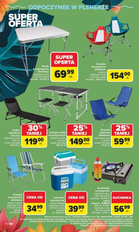 Carrefour - gazetka promocyjna Gazetka Lato bliskie, ceny niskie  do soboty 21.06 - strona 10