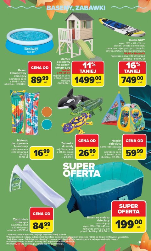 Carrefour - gazetka promocyjna Gazetka Lato bliskie, ceny niskie od poniedziałku 02.06 do soboty 21.06 - strona 11