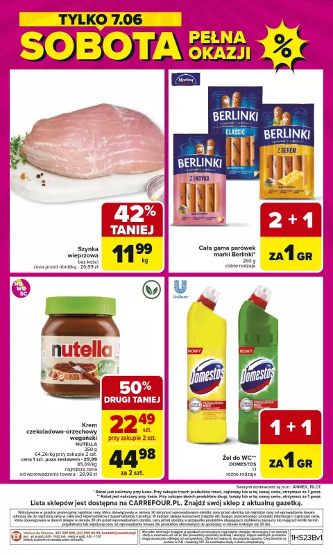 Carrefour - gazetka promocyjna Gazetka Weekend promek już od czwartku  do soboty 07.06 - strona 8