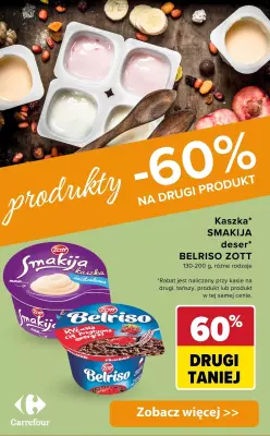 Carrefour - gazetka promocyjna -60% na drugi produkt od wtorku 03.06 do soboty 07.06
