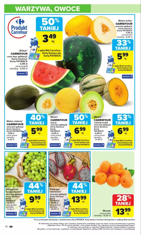 Carrefour - gazetka promocyjna Gazetka Carrefour od poniedziałku od poniedziałku 09.06 do soboty 14.06 - strona 12