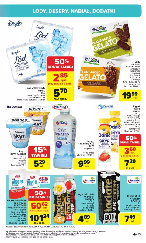 Carrefour - gazetka promocyjna Gazetka Carrefour od poniedziałku od poniedziałku 09.06 do soboty 14.06 - strona 17
