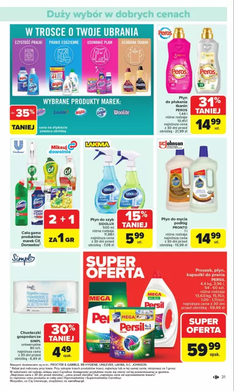 Carrefour - gazetka promocyjna Gazetka Carrefour od poniedziałku  do soboty 14.06 - strona 33
