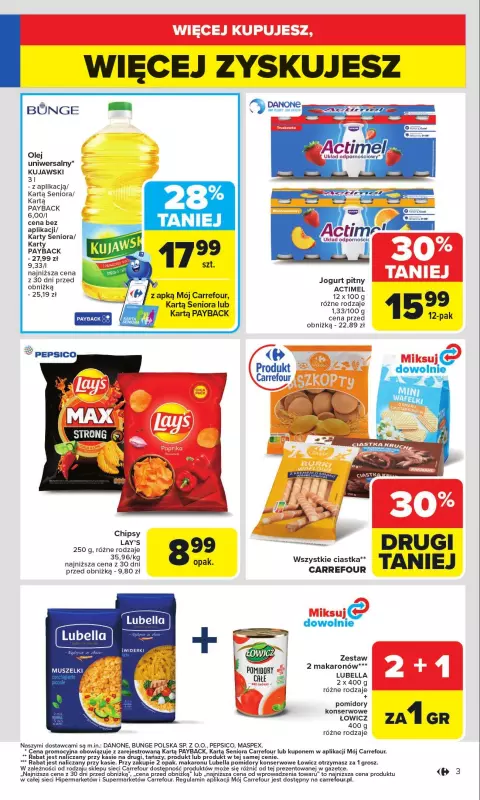 Carrefour - gazetka promocyjna Gazetka Carrefour od poniedziałku  do soboty 14.06 - strona 5