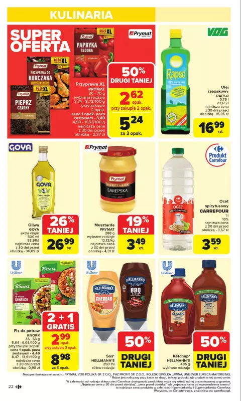 Carrefour - gazetka promocyjna Gazetka Carrefour od poniedziałku  do soboty 14.06 - strona 24