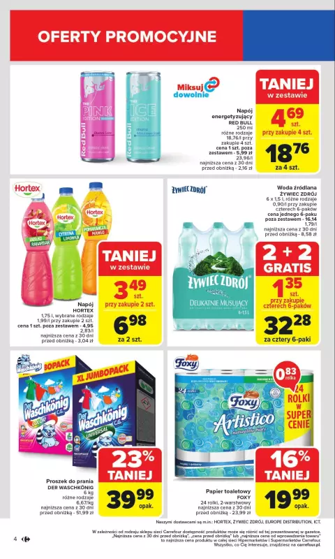 Carrefour - gazetka promocyjna Gazetka Carrefour od poniedziałku od poniedziałku 09.06 do soboty 14.06 - strona 6