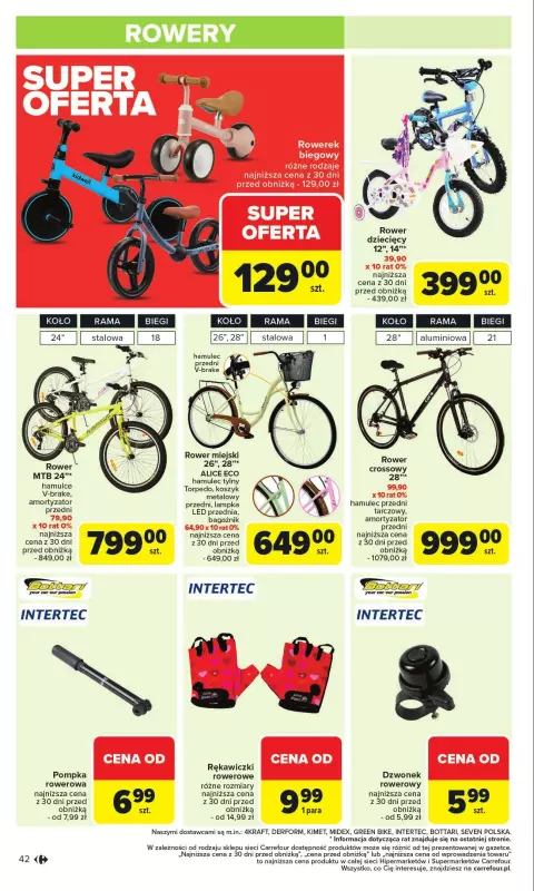 Carrefour - gazetka promocyjna Gazetka Carrefour od poniedziałku  do soboty 14.06 - strona 44