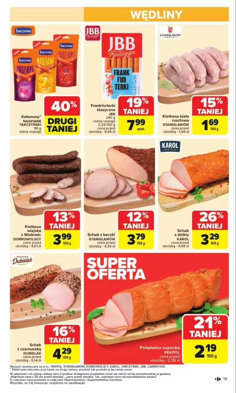 Carrefour - gazetka promocyjna Gazetka Carrefour od poniedziałku od poniedziałku 09.06 do soboty 14.06 - strona 21