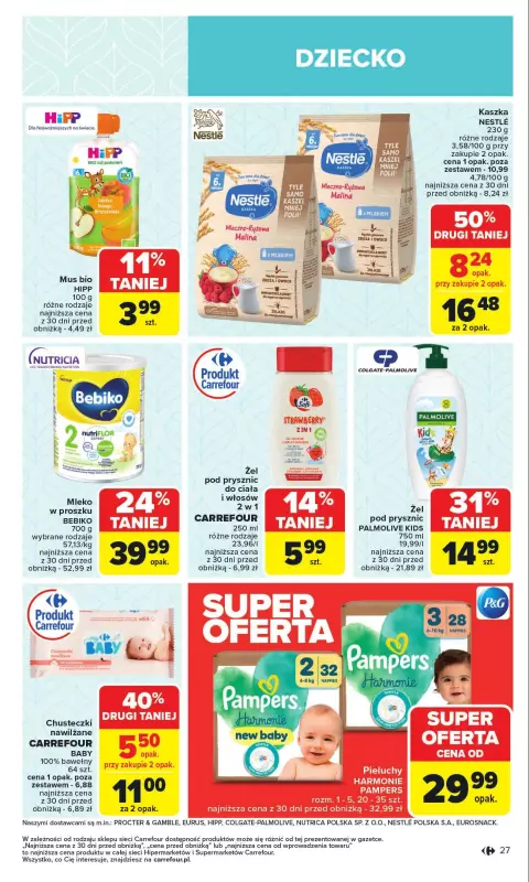 Carrefour - gazetka promocyjna Gazetka Carrefour od poniedziałku od poniedziałku 09.06 do soboty 14.06 - strona 29