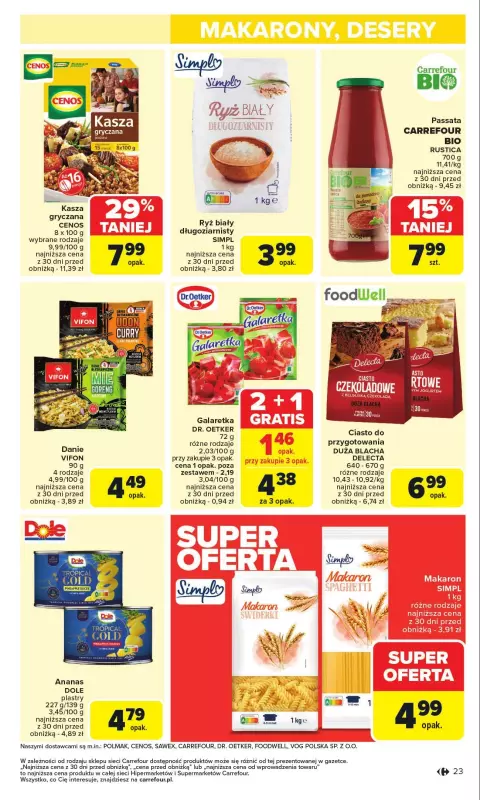 Carrefour - gazetka promocyjna Gazetka Carrefour od poniedziałku od poniedziałku 09.06 do soboty 14.06 - strona 25