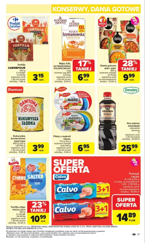 Carrefour - gazetka promocyjna Gazetka Carrefour od poniedziałku od poniedziałku 09.06 do soboty 14.06 - strona 23