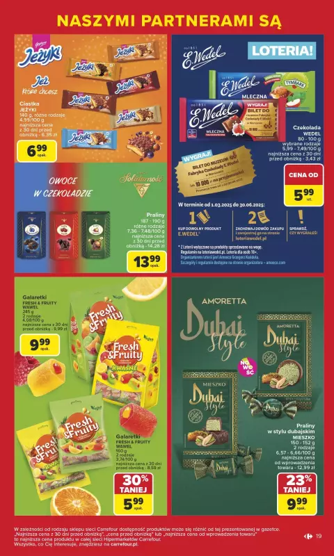 Carrefour - gazetka promocyjna Gazetka Markowe okazje czekają  do soboty 21.06 - strona 19