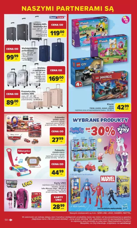 Carrefour - gazetka promocyjna Gazetka Markowe okazje czekają od poniedziałku 09.06 do soboty 21.06 - strona 50