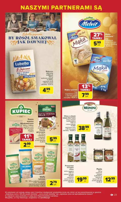 Carrefour - gazetka promocyjna Gazetka Markowe okazje czekają  do soboty 21.06 - strona 23
