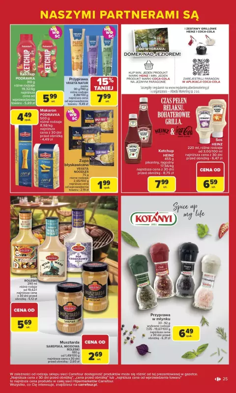 Carrefour - gazetka promocyjna Gazetka Markowe okazje czekają  do soboty 21.06 - strona 25