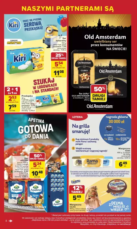 Carrefour - gazetka promocyjna Gazetka Markowe okazje czekają  do soboty 21.06 - strona 8