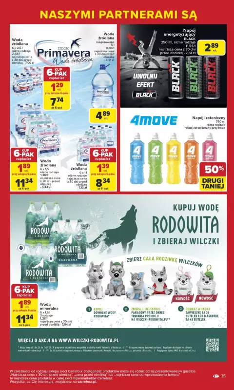 Carrefour - gazetka promocyjna Gazetka Markowe okazje czekają od poniedziałku 09.06 do soboty 21.06 - strona 35