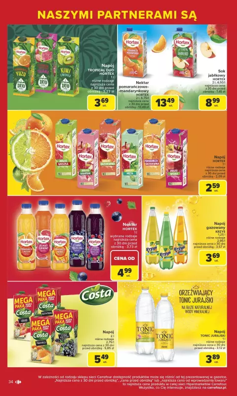 Carrefour - gazetka promocyjna Gazetka Markowe okazje czekają od poniedziałku 09.06 do soboty 21.06 - strona 34