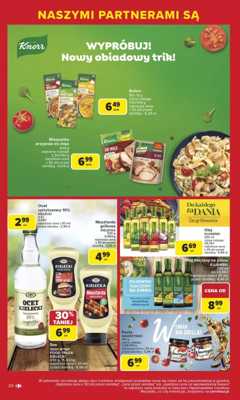 Carrefour - gazetka promocyjna Gazetka Markowe okazje czekają  do soboty 21.06 - strona 20