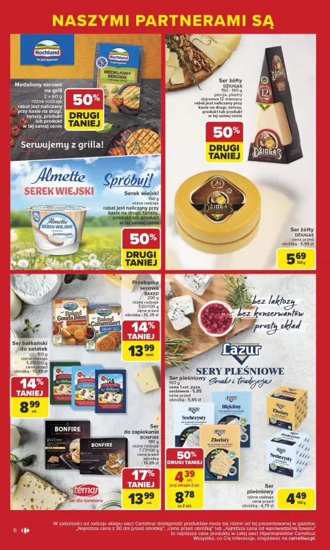 Carrefour - gazetka promocyjna Gazetka Markowe okazje czekają  do soboty 21.06 - strona 6