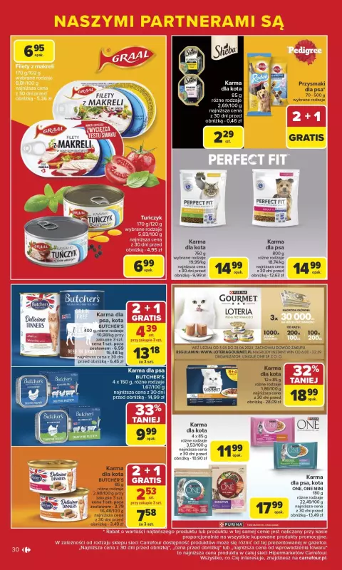 Carrefour - gazetka promocyjna Gazetka Markowe okazje czekają od poniedziałku 09.06 do soboty 21.06 - strona 30
