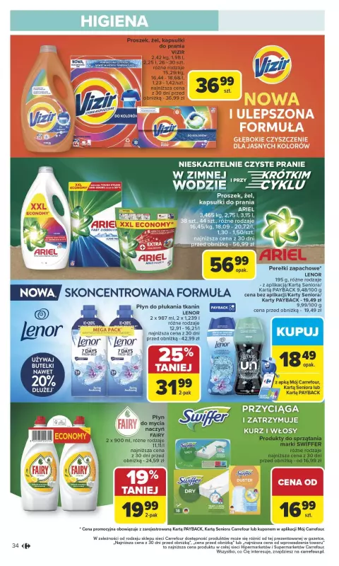 Carrefour - gazetka promocyjna Gazetka Carrefour od poniedziałku od poniedziałku 16.06 do soboty 21.06 - strona 36