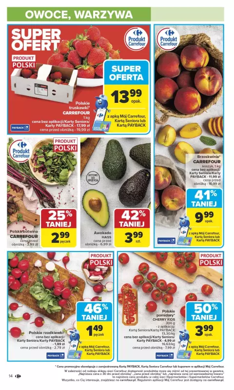 Carrefour - gazetka promocyjna Gazetka Carrefour od poniedziałku od poniedziałku 16.06 do soboty 21.06 - strona 16