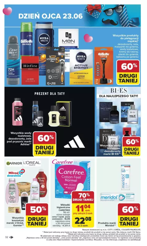 Carrefour - gazetka promocyjna Gazetka Carrefour od poniedziałku  do soboty 21.06 - strona 34