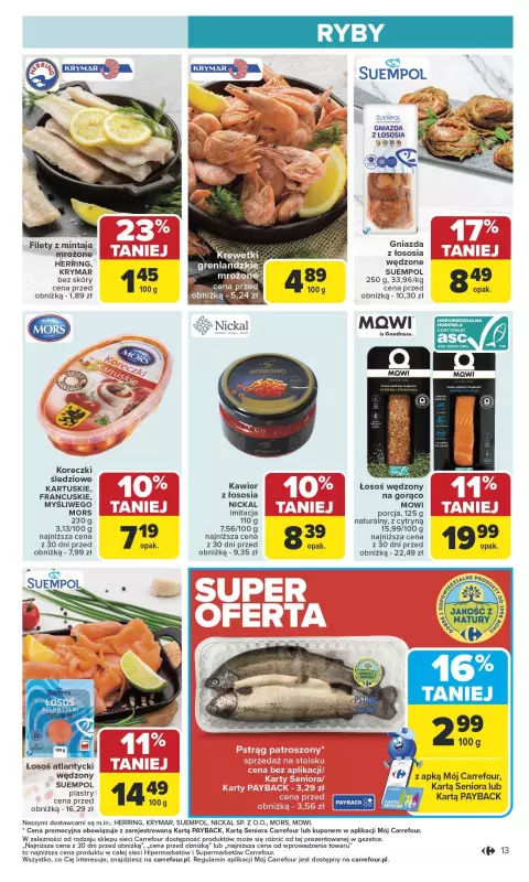 Carrefour - gazetka promocyjna Gazetka Carrefour od poniedziałku  do soboty 21.06 - strona 15