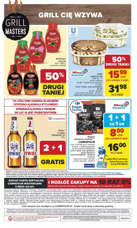 Carrefour - gazetka promocyjna Gazetka Carrefour od poniedziałku od poniedziałku 16.06 do soboty 21.06 - strona 50