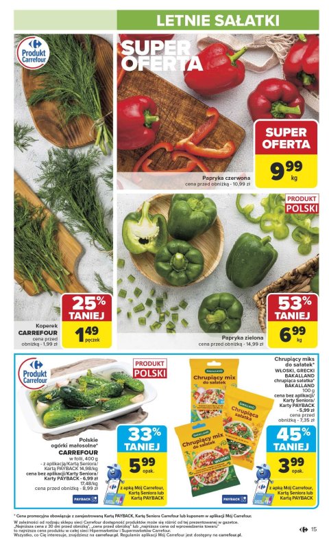 Carrefour - gazetka promocyjna Gazetka Carrefour od poniedziałku  do soboty 21.06 - strona 17