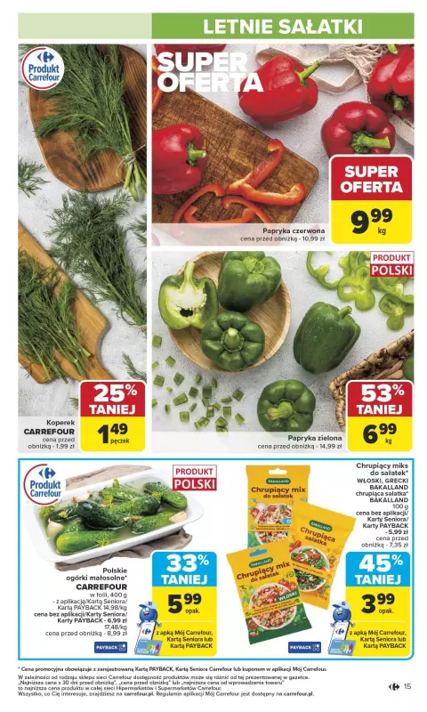 Carrefour - gazetka promocyjna Gazetka Carrefour od poniedziałku od poniedziałku 16.06 do soboty 21.06 - strona 17
