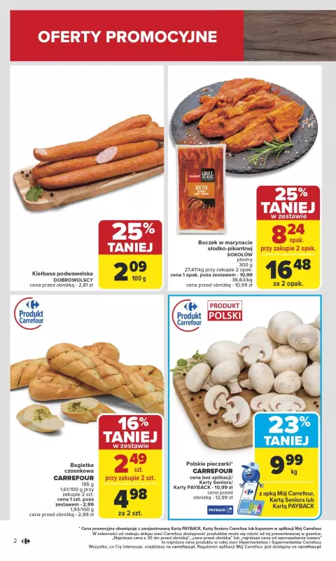 Carrefour - gazetka promocyjna Gazetka Carrefour od poniedziałku  do soboty 21.06 - strona 4